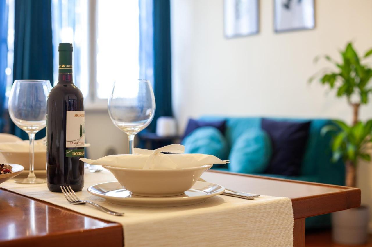 Pisa Stazione - Centro Appartamento Elegante Con Netflix ภายนอก รูปภาพ
